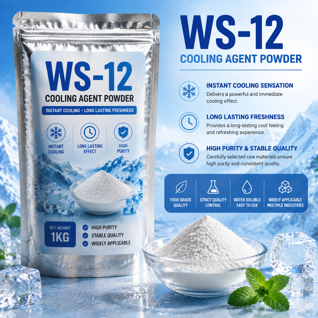 Cooling agent WS-12 Powder